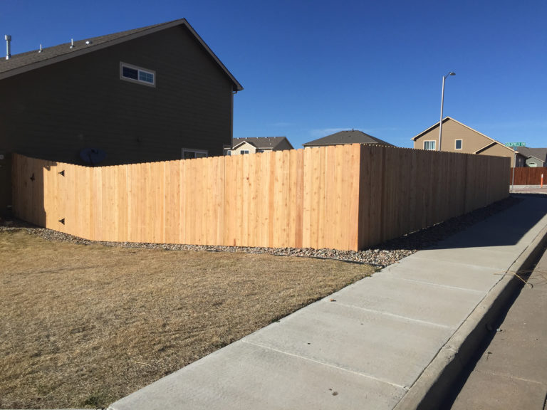 Cedar Fencing Installation In Colorado Springs Quality And Durable Fences 4879