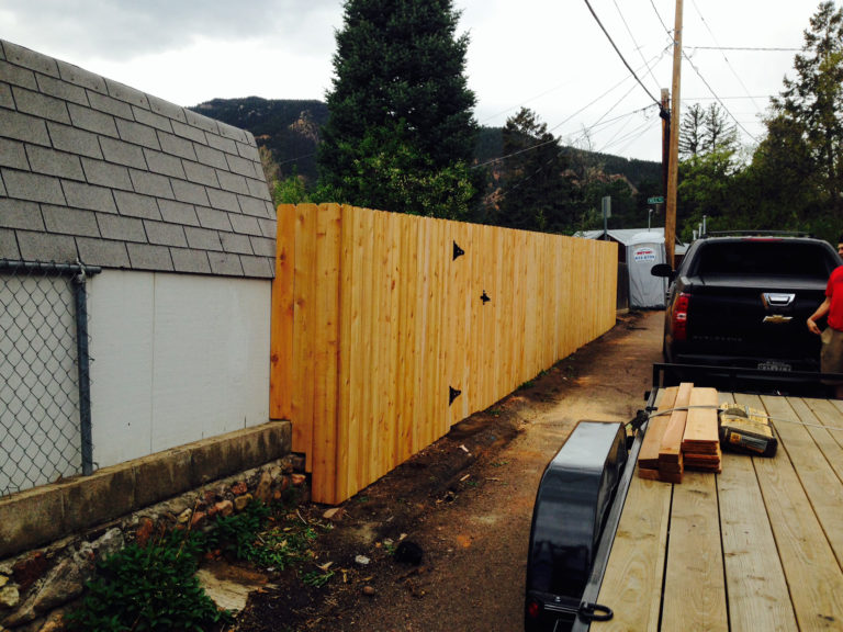 Cedar Fencing Installation In Colorado Springs Quality And Durable Fences 1726