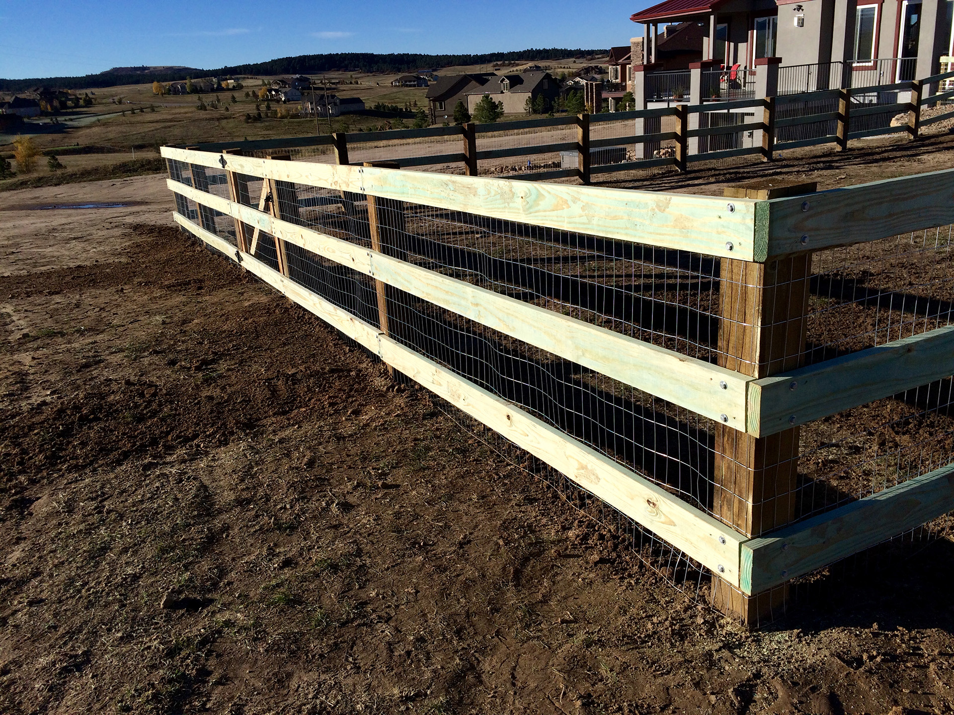 Ranch Rail Fencing Installation in Colorado Springs Durable & Classic