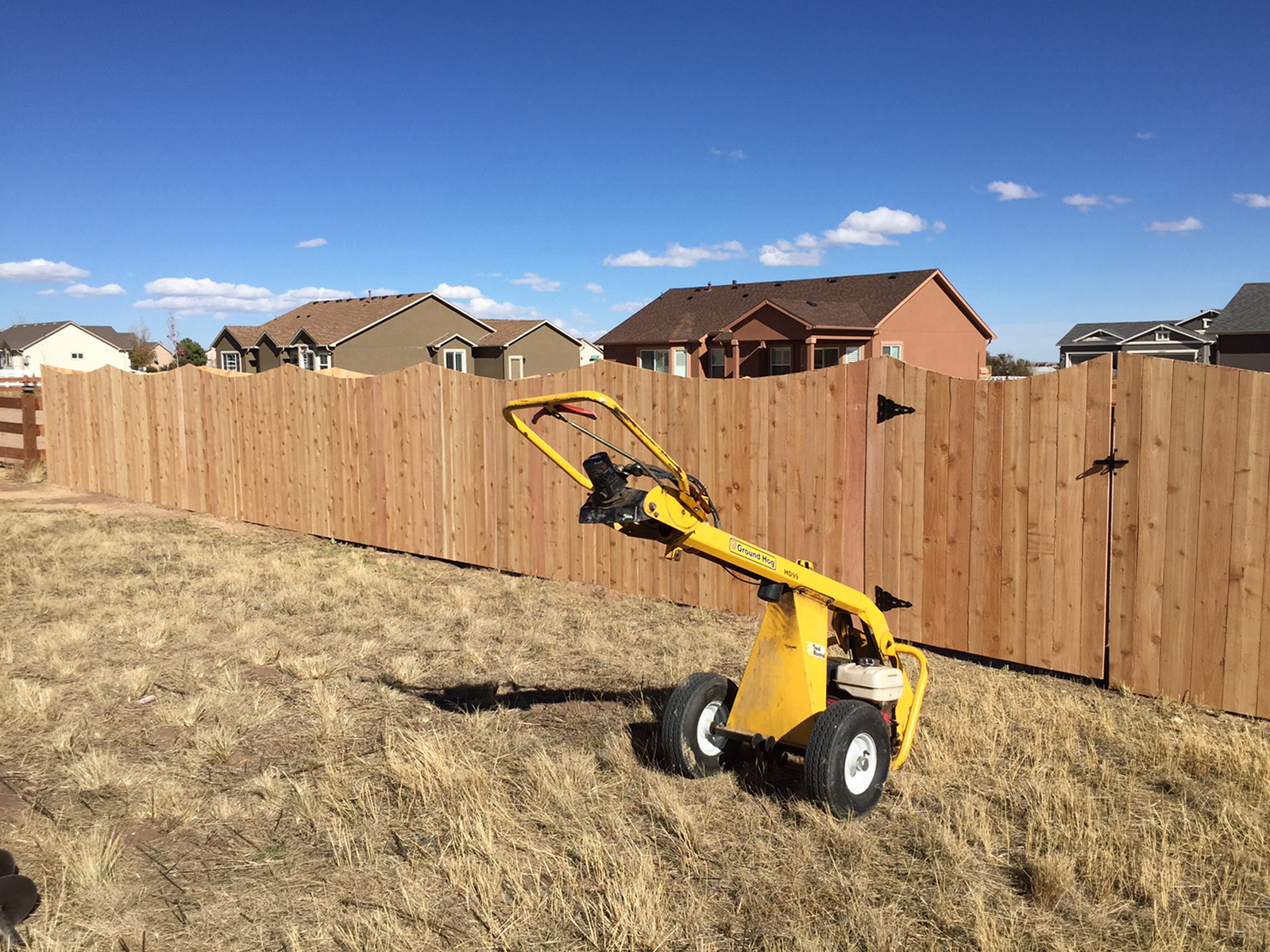 Cedar Fencing Peak Fencing