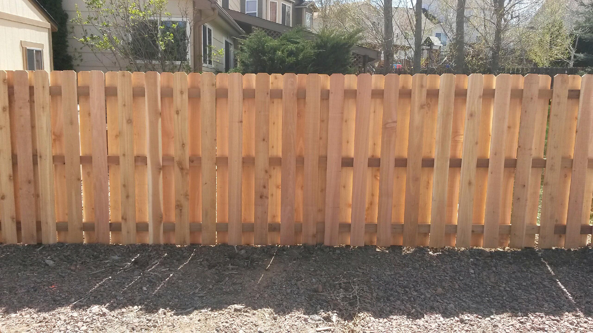 Cedar Fencing Peak Fencing