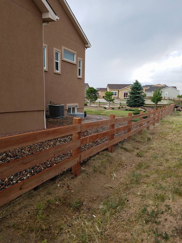 Ranch Rail Fencing Installation in Colorado Springs Durable & Classic